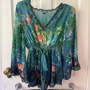 Mushka by Sienna Rose Floral Blouse Top